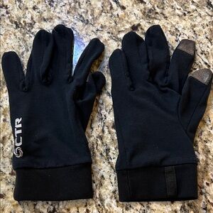 Black Men's Touchscreen Gloves